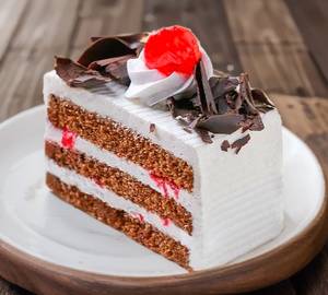 Eggless Black Forest pastry 
