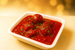 Veg Ball In Hot Garlic Sauce