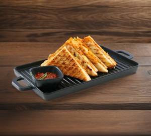 Cheese onion grilled sandwich