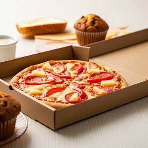 Red Paprika and Pineapple Pizza [7 inches]