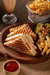 Veg  Grilled Sandwich