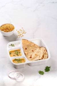 Plain Roti - Dhal Fry Combo