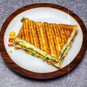 Omlette corn cheese Grilled sandwich