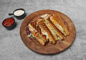 Double Veg Grilled Sandwich