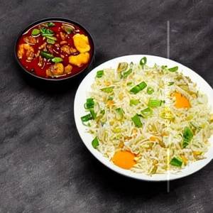 Chilli Basil Fried Rice Egg