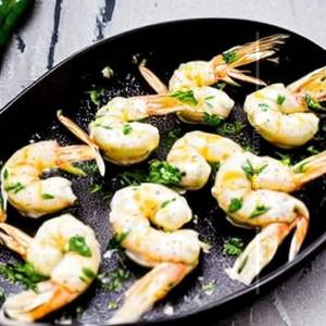 Butter Creamy Garlic Prawns