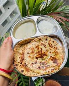 Aloo Pratha 2Pc With Dahi