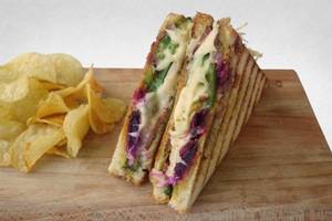 Veg Cheese Grilled Sandwich