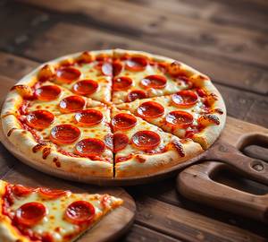 Chicken Pepperoni Pizza