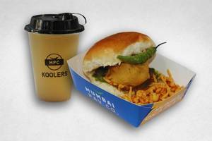 Og Vada Pav With Chura + Masala Shikanji Kooler
