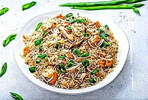 Burn Ginger Fried Rice Chicken