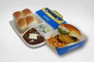 Og Vada Pav With Chura + Butter Pav Bhaji