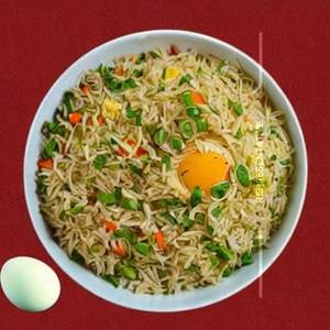 Schezwan Fried Rice Egg