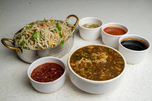 Chicken Manchurian Noodles