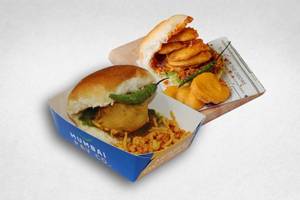 Og Vada Pav With Chura + Bhajiya Pav