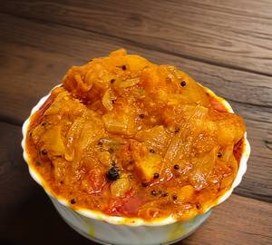 Alu pyas ki sabji (300)