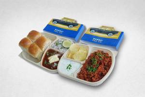 Butter Pav Bhaji + Tawa Pulao