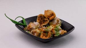 Sambar Vadi Chaat [2 Pieces, 1 Plate]