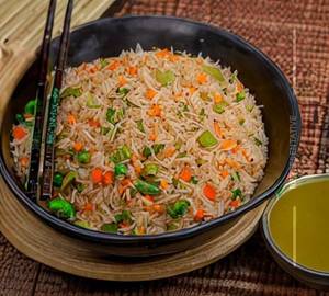 Triple fried rice