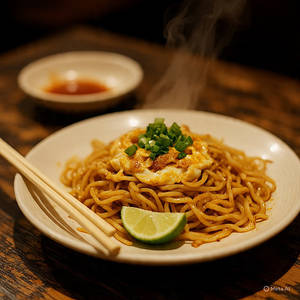 Egg Hakka Noodles