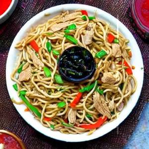 Chicken Triple Schezwan Noodles
