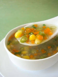 Veg Sweetcorn Soup