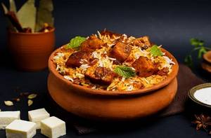 Paneer Tikka Matka Biryani