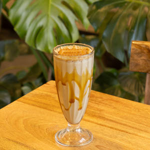 Caramel Parle G Milkshake