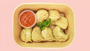 Whole Wheat Chicken Momos