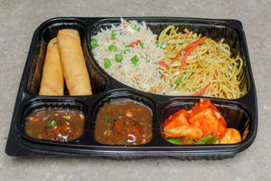 Veg chinese platter