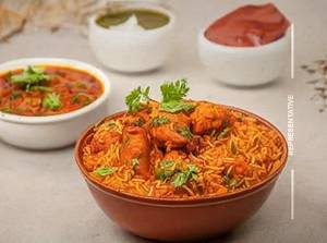 Chicken Chilli Schezwan Rice