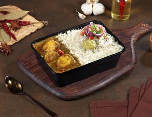 Aloo Palak Rice Bowl