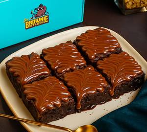 Mini Eggless Incredible Nutella Brownie Box