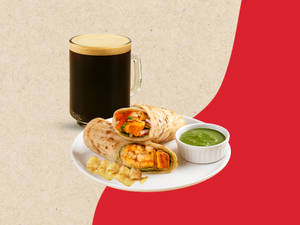 Choice of Hot Coffee (S) + Choice of Wrap
