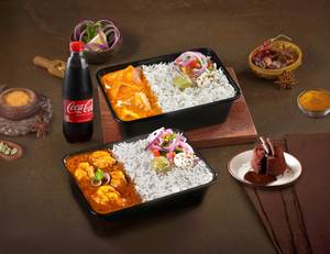 Any 2 Desi Boxes [FREE Coke & Choco Lava Cake]