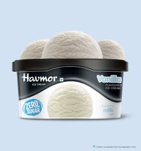 Vanilla Zero Added Sugar [Tub] 500Ml