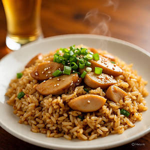 Chicken Burnt Garlic Fried Rice