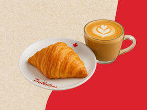 Choice of Hot Coffee (S) + Butter Croissant