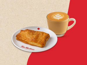 Choice of Hot Coffee (S) + Choice of Puff