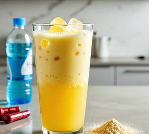 Simple Yellow Protein Shake