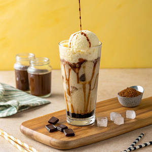 Cold Coffee With Ice Cream