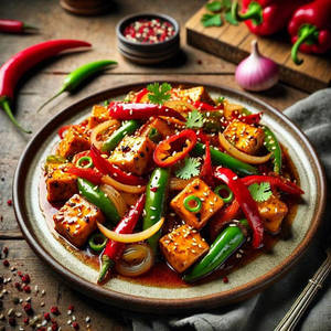 Paneer Sweet Chilly Dry