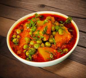 Matar batata mix bhajji