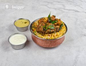 Chicken fry piece biryani with bone