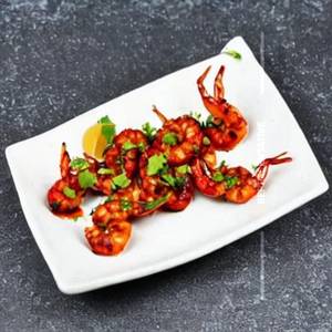 Chilli prawns