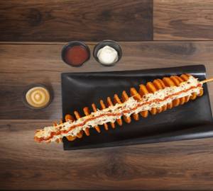 Cheesy Spiral Potato