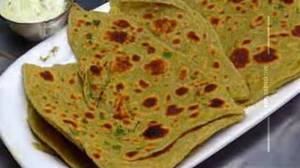 Sev paratha