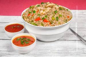 Schezwan Chicken Fried Rice