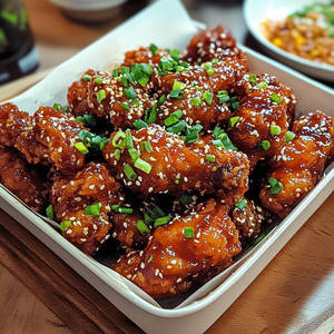 Chicken Honey Crespy