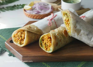 Chicken Kheema Roll